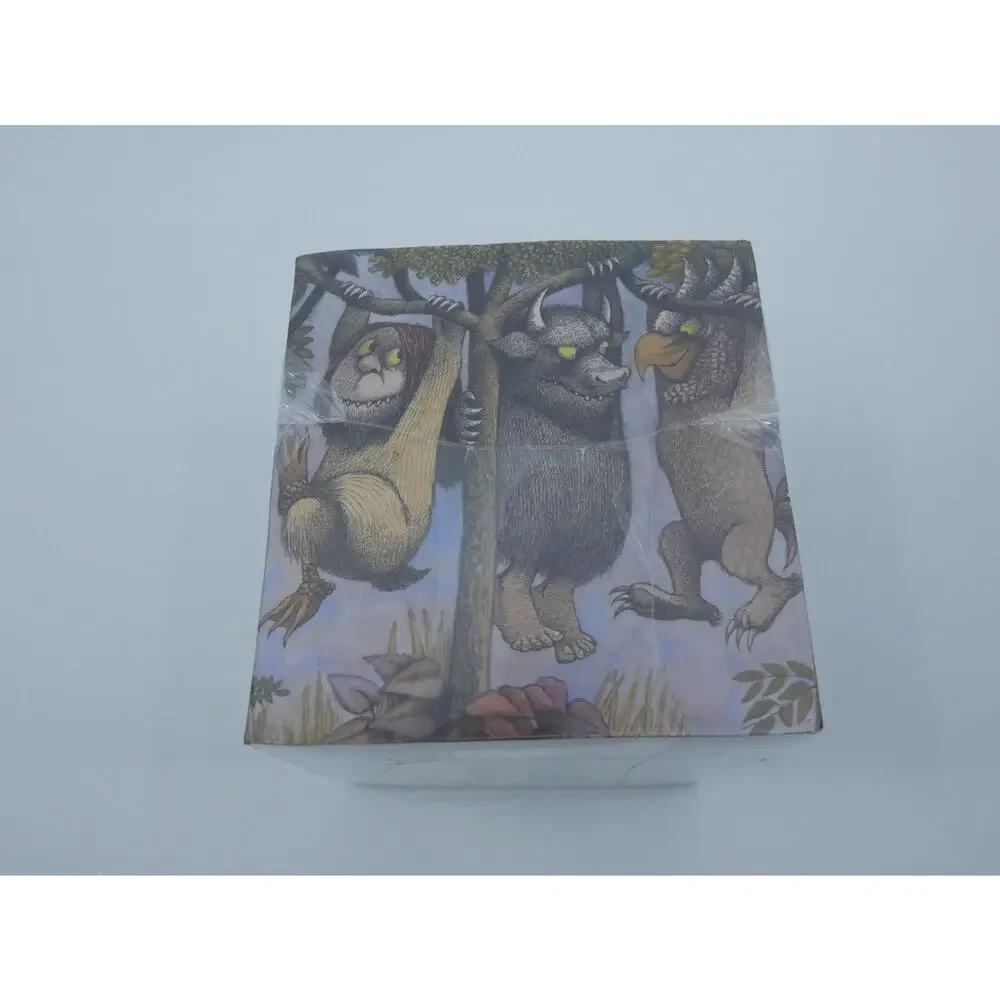 Where The Wild Things Are NoteCube Memo Pad Maurice Sendak Office Desk NOS